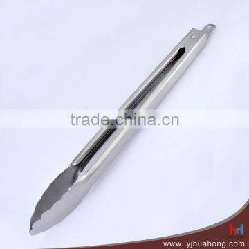 12" Durable Stainless Steel Food Cooking Tongs photo-2
