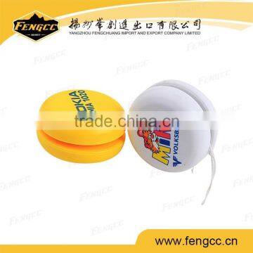 Plastic pp round yoyo with custom print for promotion