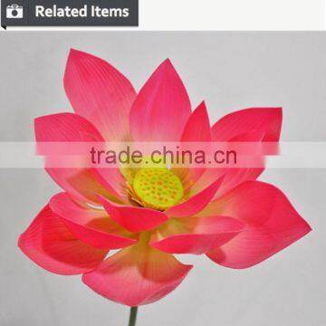 Best Selling Items Artificial Lotus Flowers for Wedding Decoration photo-6