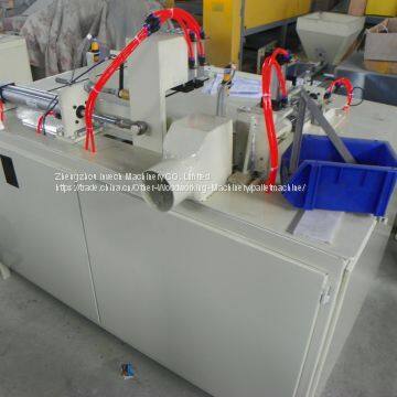 Sawdust block cut-off machine