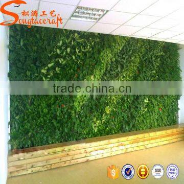 Songtao Wholesale Artificial Greenery Wall Vertical Garden Materials Fake Plant Wall for Home Decor photo-3