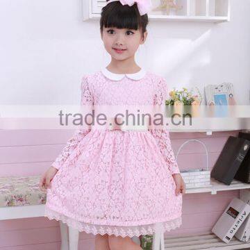 2015 winter lace casual girls dress cute fashion girl party children dress vestido meninas baby princess dress kids dress