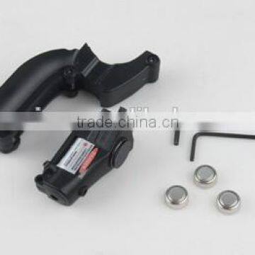 Tactical Red Dot 635nm Compact Rail Laser Sight Weaver for Gun Rifle Pistol (ES-BR-LS17R) photo-4