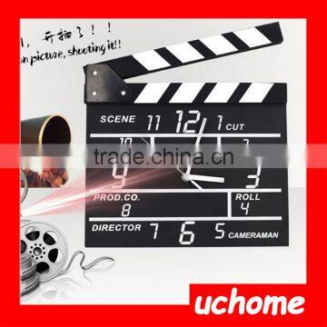 UCHOME Electronic Movie Clapper Board Gift Decorative Desk Clock