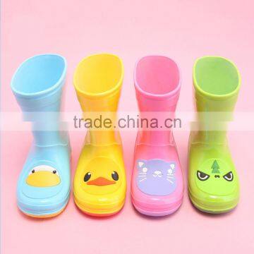 Kids Children PVC Rain Boots Reach Standard photo-4