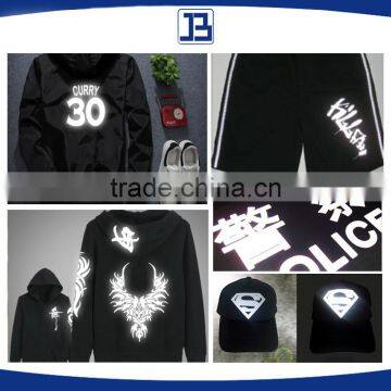 OEM Jiabao Custom Textiles Reflective Heat Transfer Label photo-2