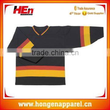 Hongen apparel Hot Sale Hockey Jerseys small MOQ custom Sublimated ice hockey Wear