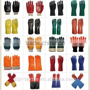 PVC Dipped hand Gloves Work