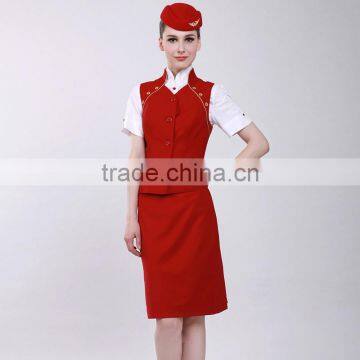 Wholesale Factory Price Sexy Airline Stewardess Uniforms photo-5