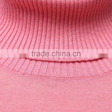 Long Sleeve Pink Cashmere Sweater for Women photo-3
