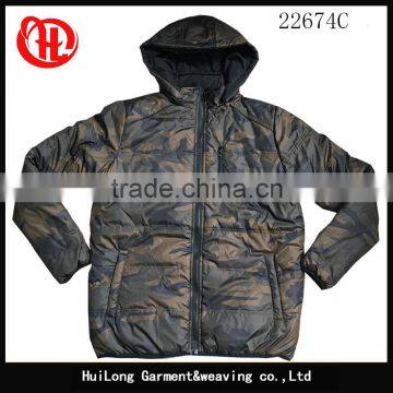 OEM ODM padded camouflage bulk wholesale men winter camo jackets