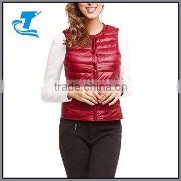 Women Hot Sale Fashionable Down Vestcoats