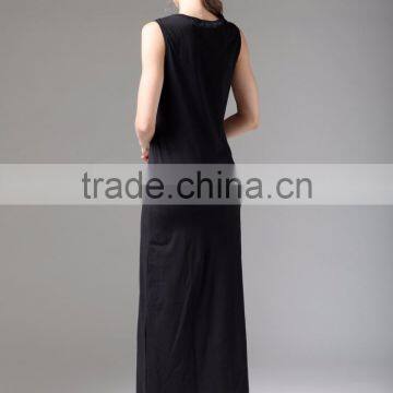 Emotion Moms Summer OEM Service Europe Long Breastfeeding Maxi Dress Maternity Evening Dresses photo-6