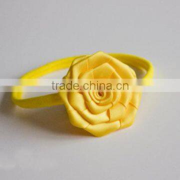 Baby Girl Headband Rose Flower Elastic Hairband Hair Accessories Casual Stylish Headbands photo-5