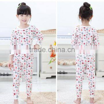 2014Hot sale cotton lovely pretty girls pajamas