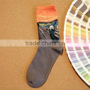 Classical Cartoon Summer Style Happy Socks Character Pattern Superheroes Socks for Man Woman photo-2