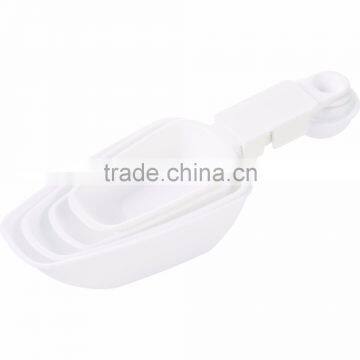 Happy Nest Measuring Set - Includes Four Combination Measuring Cups/spoons and Clip for Neat Keeping and Comes With Your Logo photo-4