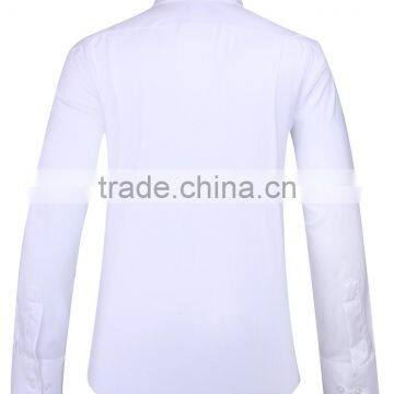 2017 Lastest Style Men Office Long Sleeves Shirts Solid Color photo-4