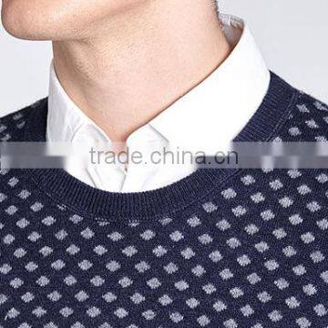 China Pullover Cool Spot Pattern Sweaters for Men With High Quality photo-5