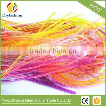 High Quality DIY Round Hollow Knit Plastic PVC Scoubidou Strings photo-4