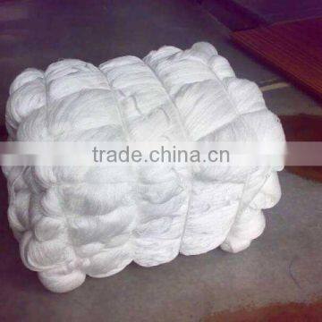 40/2 spun 100% raw white polyester sewing thread