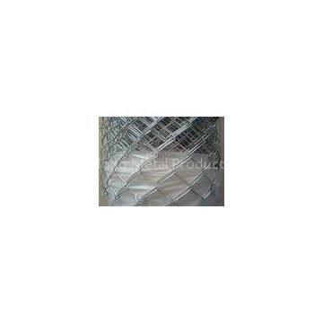 Cyclone Wire Mesh Chain Link Fencing 50mm For Airports / Expressway