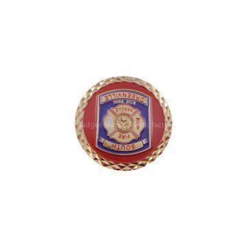 Gold Fire Fighter Souvenir Challenge Coin