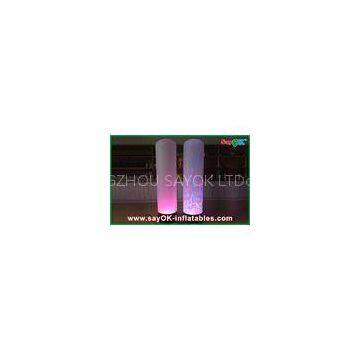 Lighting Column Inflatable Lighting Decoration With LED Lighting