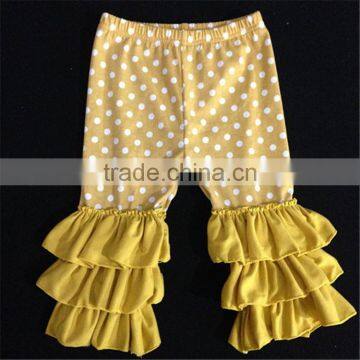 Top grade attractive style silk-stocking new style customize pleats pants girl