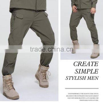 Fashion army military green pant for men