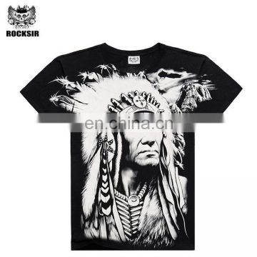 New products different types wholesale full printing cotton t-shirts blank from manufacturer