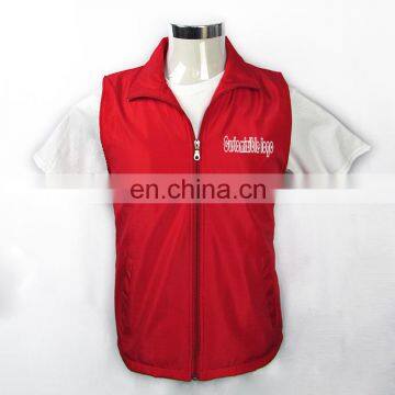 High Quality OEM Custom Casual Waistcoat for Men
