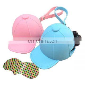 promotional gifts silicone mini coin purse keychain