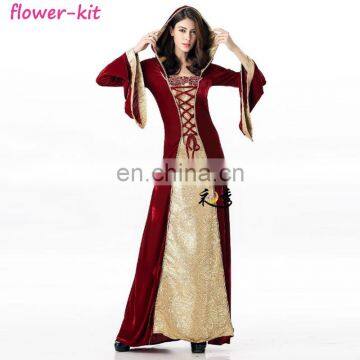 Carnival Costume Party Medieval Renaissance Ladies Adult Fancy Dress Costume
