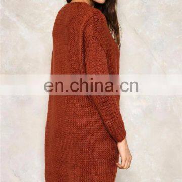 2017 New Long Sleeves Knee-lenght Women Sweater Cardigan Sweaters for Women KMY1081