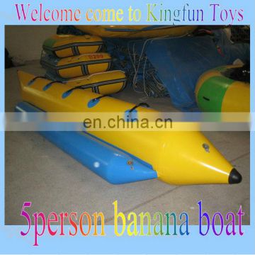 Inflatable banana boat for 5 people