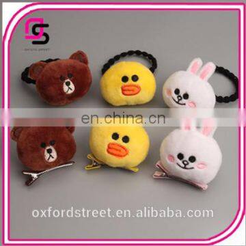 Refined version of single product adorable cute cartoon stereo doll hair essories Tousheng hair of adult children