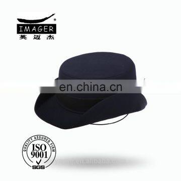 Embroidery Customized White Air Defence Forces Flight Lieutenant Bucket Cap for Women