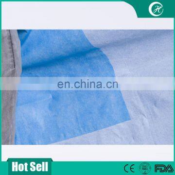 Disposable SMS Sterile Surgical Gown With Knitted Cuff for Medical Use