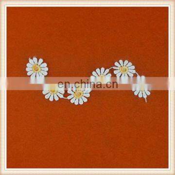 Hot Sale Cheap Crochet Sunflower Lace Decorative Motif Lace Trims for Chocker/garment photo-4