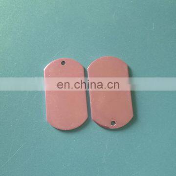 wholesale anodized rose gold blank reusable dog tags