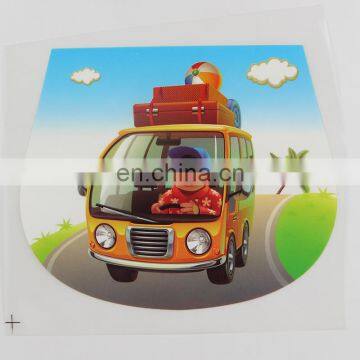 Custom cute heat transfer sticker for t-shirts