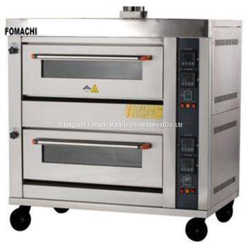 Коммерческая газовая духовка с двумя секциями