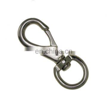 Fashion swivel round eye snap hook for luggage handbag dog leash