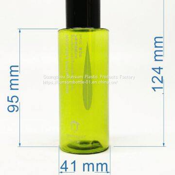 3.3oz 100ml PET Plastic Smoothing Toner Bottle With Screw Cap photo-2