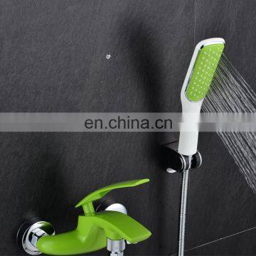 High quality unique design bathroom hand wall mounted shower head set