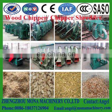 Wood waste crusher machine