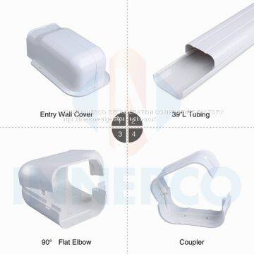 Decorative PVC Line Cover Kit for Mini Split Air Conditioners photo-2