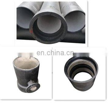 High Aluminum Cement lined Ductile Iron Pipes/ Ductile Iron Tube