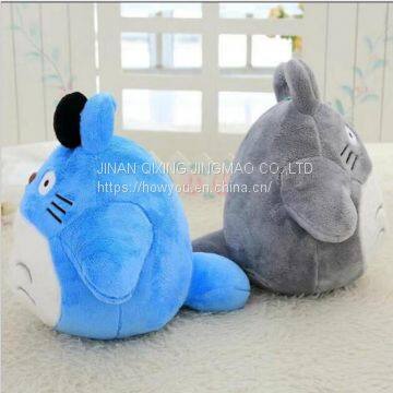 Different colors cute plush totoro toy manufacture in china